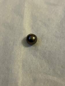 Чрезвычайно редкий предмет Hony Pearl Black около 9,3 мм 1 кусок