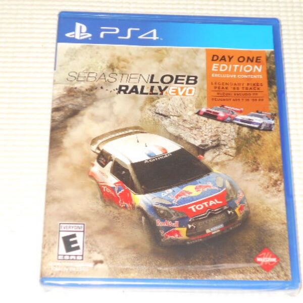 PS4★SEBASTIEN LOEB RALLY EVO 海外版(国内本体動作可能)★新品未開封