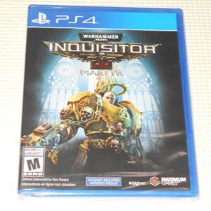 PS4★WARHAMMER 40000 INQUISITOR MARTYR 海外版(国内本体動作可能)★新品未開封