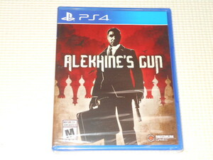 PS4★ALEKHINE'S GUN 海外版(国内本体動作可能)★新品未開封