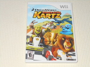 Wii★DREAMWORKS SUPER STAR KARTZ 海外版★箱付・説明書付・ソフト付