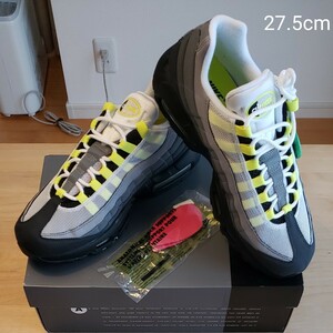 NIKE AIR MAX 95 OG イエローグラデ ナイキエアマックス95 ネオンイエロー 2020年 27.5cm