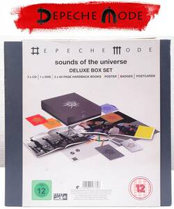 即決は送料無料 デペッシュ モードSOUNDS OF THE UNIVERSE DELUXE BOX SETサウンド オブ ザ ユニバースDVD/CD限定ボックスDEPECHE MODE