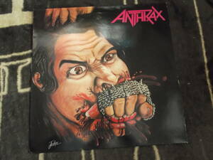 ANTHRAX[FISTFUL OF METAL]VINYL,UK盤 