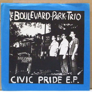 BOULVARD PARK TRIO, THE-Civic Pride E.P. (US Orig.7+Blue PS