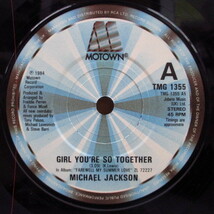 MICHAEL JACKSON-Girl You're So Together (UK Orig.7+光沢PS)_画像3