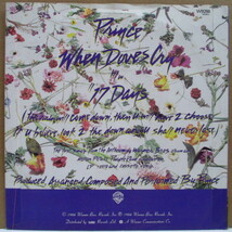 PRINCE-When Doves Cry (UK Orig.Paper Lbl.7+PS)_画像2