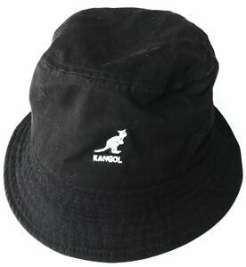 カンゴール バケットハット 帽子 海外企画 正規品 ストリート　　スポーツ ダンス ヒップホップ KANGOL HAT ブラック 柳4083