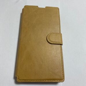 (本革) Xperia Z5 premium スマホケース 手帳型