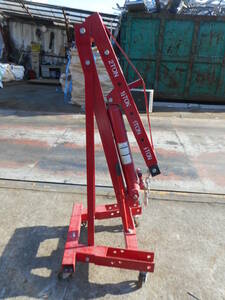 MK1295 receipt welcome LONG RAM JACK manually operated oil pressure engine crane automobile present condition 