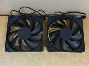 *H/361*HONG SHENG*PC case fan 2 piece set *12V 0.25A*A1225M12S* operation unknown * Junk 