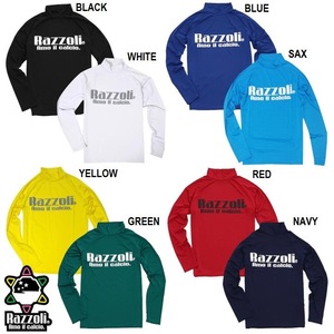 SALE! メール便可能!! Razzoli (ラッツォーリ) 吸汗 速乾 Jr インナー シャツ (150) YELLOW | futsal soccer フットサル サッカー セール