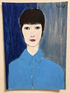 絵描きhiro C 「ブルーストンプガール」