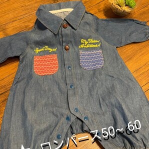 ★最終売り尽くしSALE★【Kids】 ★激カワ美品★ ロンパース Size 50~60