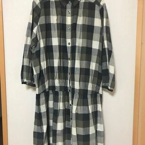 MELROSE チェック柄 シャツワンピース