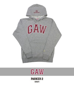MAN WITH A MISSION GAW Parker 2gau Parker Parker gray size XL