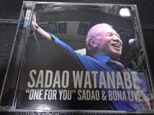 渡辺貞夫「"ONE FOR YOU" SADAO & BONA LIVE」2006年輸入盤KOC-CD-4191 RICHARD BONA