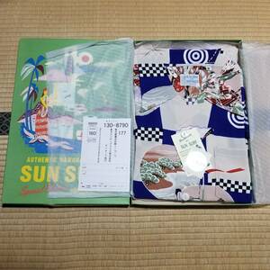 SUN SURF　サンサーフ　節句　SS31810　M　SEKKU DESIGN　和柄　アロハシャツ　オリンピック　東京2020　東京五輪　市松模様　Olympic