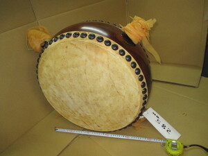 *582.j BKB Japan type futoshi hand drum (19 -inch type ) unused goods *.N582