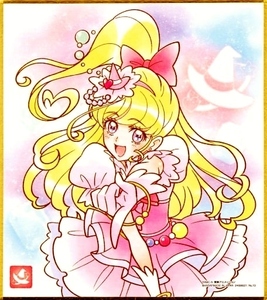 【キュアミラクル】プリキュア色紙ＡＲＴ★新品 朝日奈みらい魔法つかいプリキュア