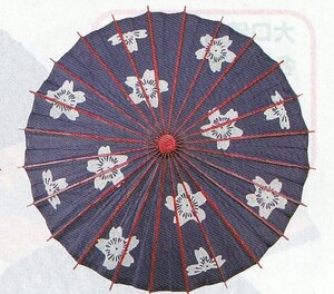 ●【送料無料】新品・装飾用・子供傘・桜青・長さ60cm×直径51cm●