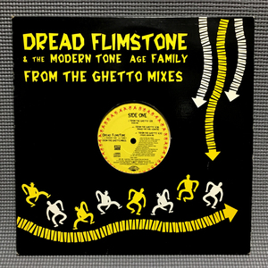 Dread Flimstone & The Modern Tone Age Family - From The Ghetto Mixes 【US ORIGINAL 12inch】 Scotti Bros. Records - 72392-75289-1