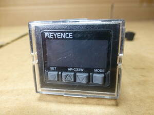 KEYENCE 超小型デジタル圧力センサ AP-C33W(管理番号428)