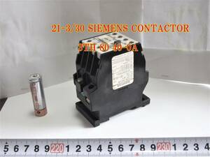 21－3/30　 SIEMENS CONTACTOR 3TH 80 40-0A