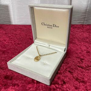  прекрасный товар vintage Dior Christian Dior Logo колье 