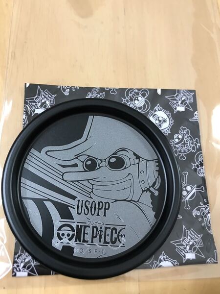 【匿名配送・送料無料・未使用】usj ワンピース サンジの海賊レストラン ウソップ アルミコースター USJ 限定 ユニバ プレミアムサマー