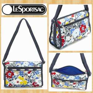 LESPORTSAC レスポートサック ポシェット スモールショルダーバッグ 新品 ネイビー