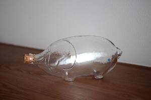 Lisa Larson Lisa la-sonRoyal Krona Royal Claw na glass bottle pig pig / Northern Europe antique kai Frank gnna- Neal ndo