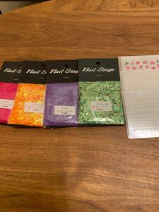 ジェルネイル用ホログラム&シールセット