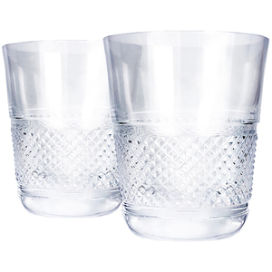 5758 新品 BACCARAT バカラ ディアマン ペアタンブラー クリスタルガラス 2811574 グラス コップ ロックグラス ウイスキーグラス ギフト