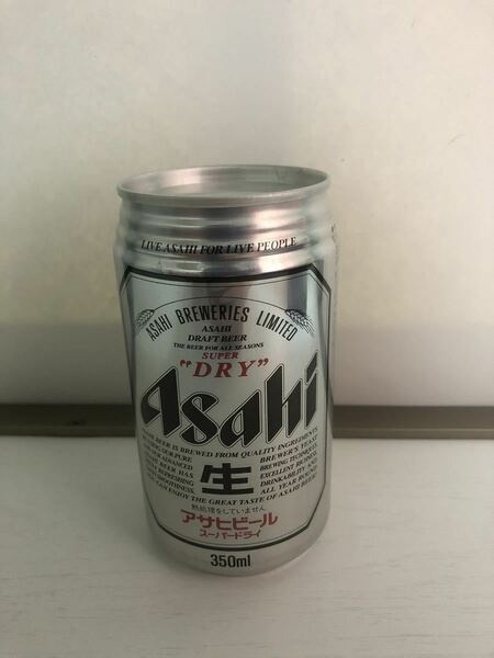 アサヒスーパードライ アサヒビール　スーパードライディスプレイ　缶　空缶　非売品