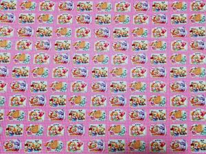 【150×50cm】ダッフィー 生地 ハギレ はぎれ 薄手 ハンドメイド
