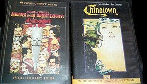 DVD 歴史的名作 探偵映画 名探偵ポワロ オリエント急行殺人事件 ジャック・ニコルソン チャイナタウン