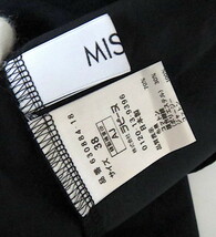 二点落札で送料無料！ M02 MISS J ミスジェイ 半袖 ワンピース 38 ブラック 黒 S フレアー ひざ丈_画像9