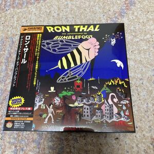 RON THAL/THE ADVENTURES OF BUMBLEFOOT 紙ジャケット 国内盤　新品未開封　ロン・サール　SONS OF APOLLO GUN'S&ROSES