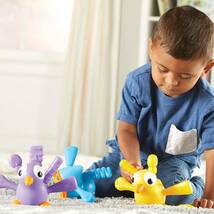 ラーニングリソーシズ 赤ちゃん おもちゃ 指先知育 クジャク 5個セット　知育玩具 欧米玩具_画像4