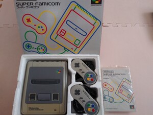 【中古】任天堂 スーパーファミコン箱付き本体 Nintendo ACアダプタ 取扱説明書 コントローラー