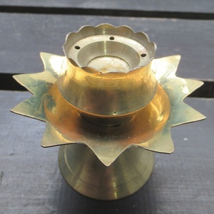  brass made flower in sense stand *2 fragrance establish Asian 
