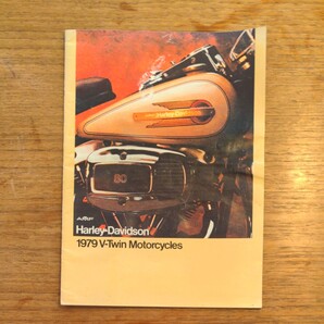 AMF HARLEYDAVIDSON 1979 カタログ 当時物