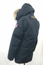 θ【美品】CANADA GOOSE/カナダグース ブルックフィールド ダウンジャケット 2300JM ブラック メンズ Sサイズ 本体のみ S18161043984_画像3