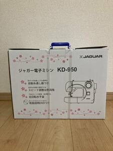  Jaguar electron sewing machine KD-950 handling . explanation DVD attaching new goods unopened 