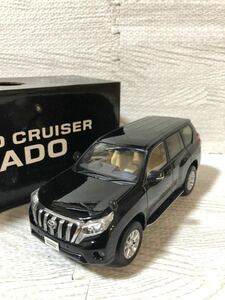 1/30 トヨタ 新型ランドクルーザー プラド ランクルプラド 中期　カラーサンプル 非売品 ミニカー アティチュードブラックマイカ