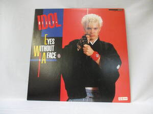 見本盤 ビリー・アイドル BILLY IDOL / アイズ EYES WITHOUT A FACE / WWS-50143 / 12インチシングル / レコード 昭和レトロ 当時物 