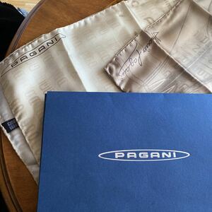  not for sale Pagani famous car scarf new goods 