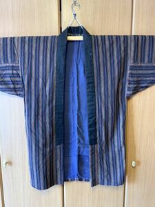 523 half heaven man kimono old cloth dirt insect meal . equipped 