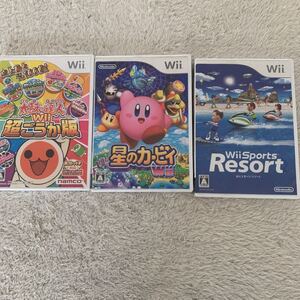 Wiiソフト 星のカービィ マリオ Wiiスポーツ